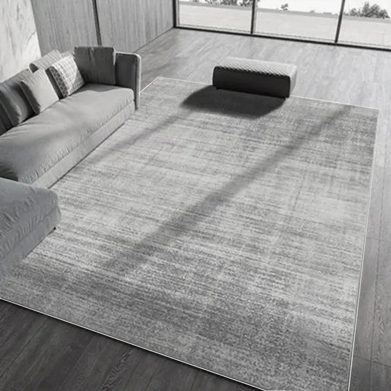 Modern Grey Living Room Carpet Large Area Rug Home Decoration Bedroom Room Decor Washable Bath Mat Soft Carpet Tapis Alfombra