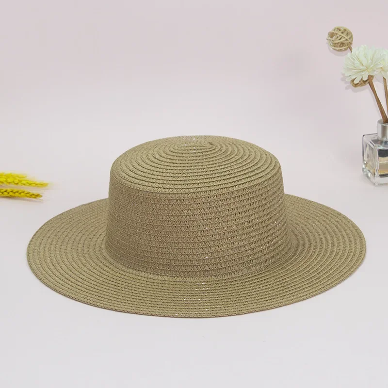 

Stylish DIY Straw Hat Blank - Breathable Foldable Hat for Women & Men, Fashionable Braided Hat Base for Craft