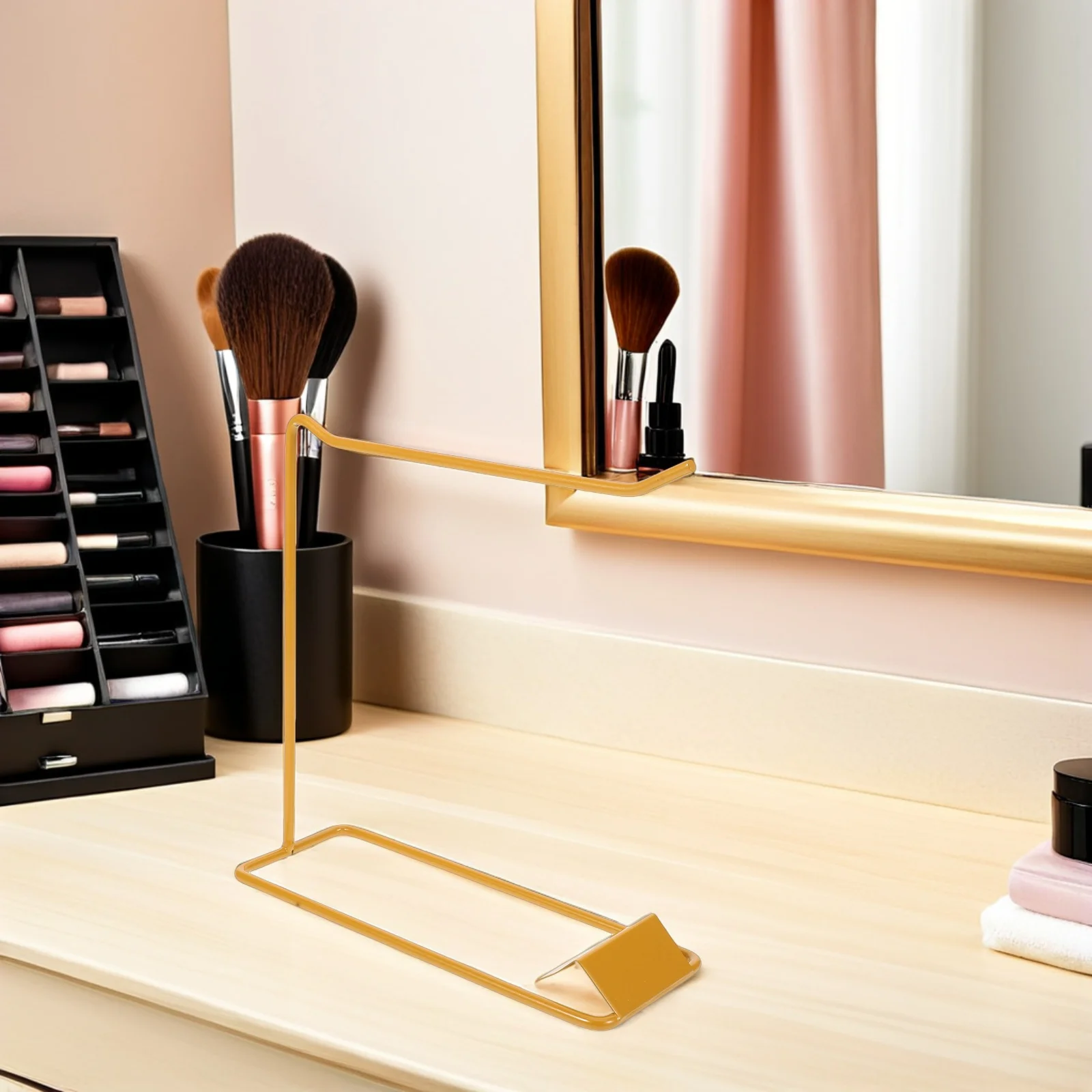 

False Nail Gel Display Shelf Art Nails Color Chart Rack Iron Stand Polish Board Hanger Show