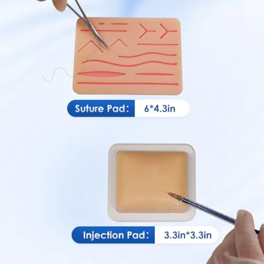 عارضة أزياء للتدريب على الحقن، نموذج رأس لتدريب ممارسة التدريس بالبلاستيك الدقيق لطلاب الطب والجمالي