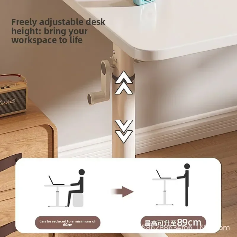 Internet celebrity Children's study table Primary school students' household new lifting study desk Simple homework table