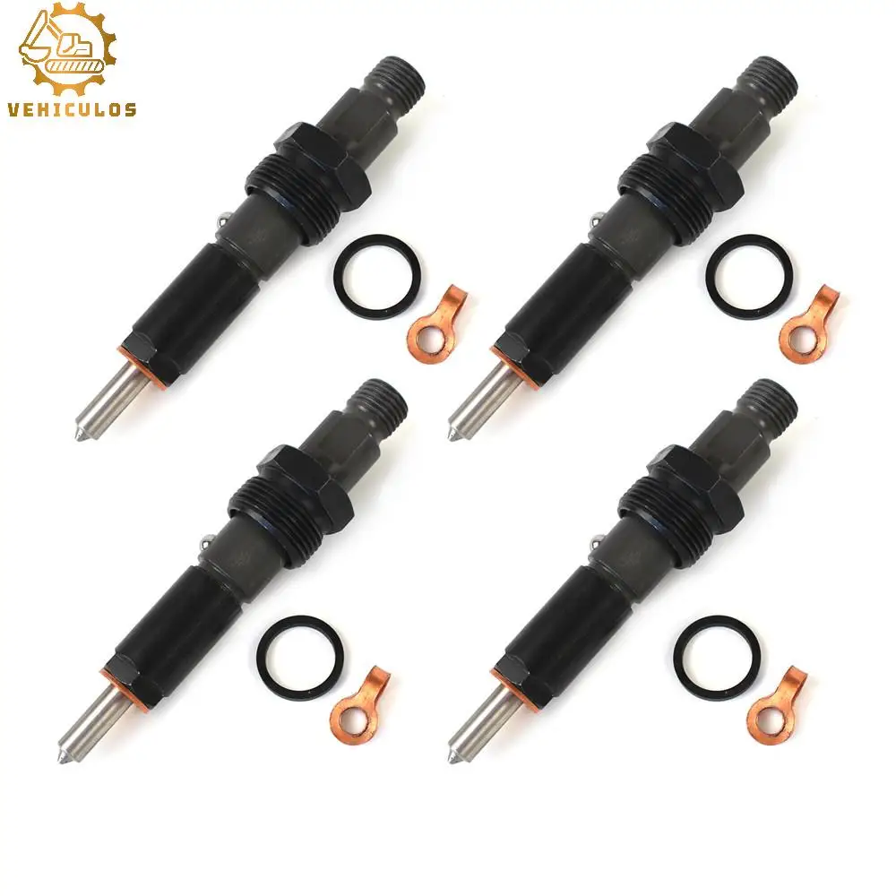 

New 4 Pcs Diesel Fuel Injectors Set OEM 3932123 Fit For Cummins 4BT 3.9L Diesel Engine Truck New 3 Month Warranty