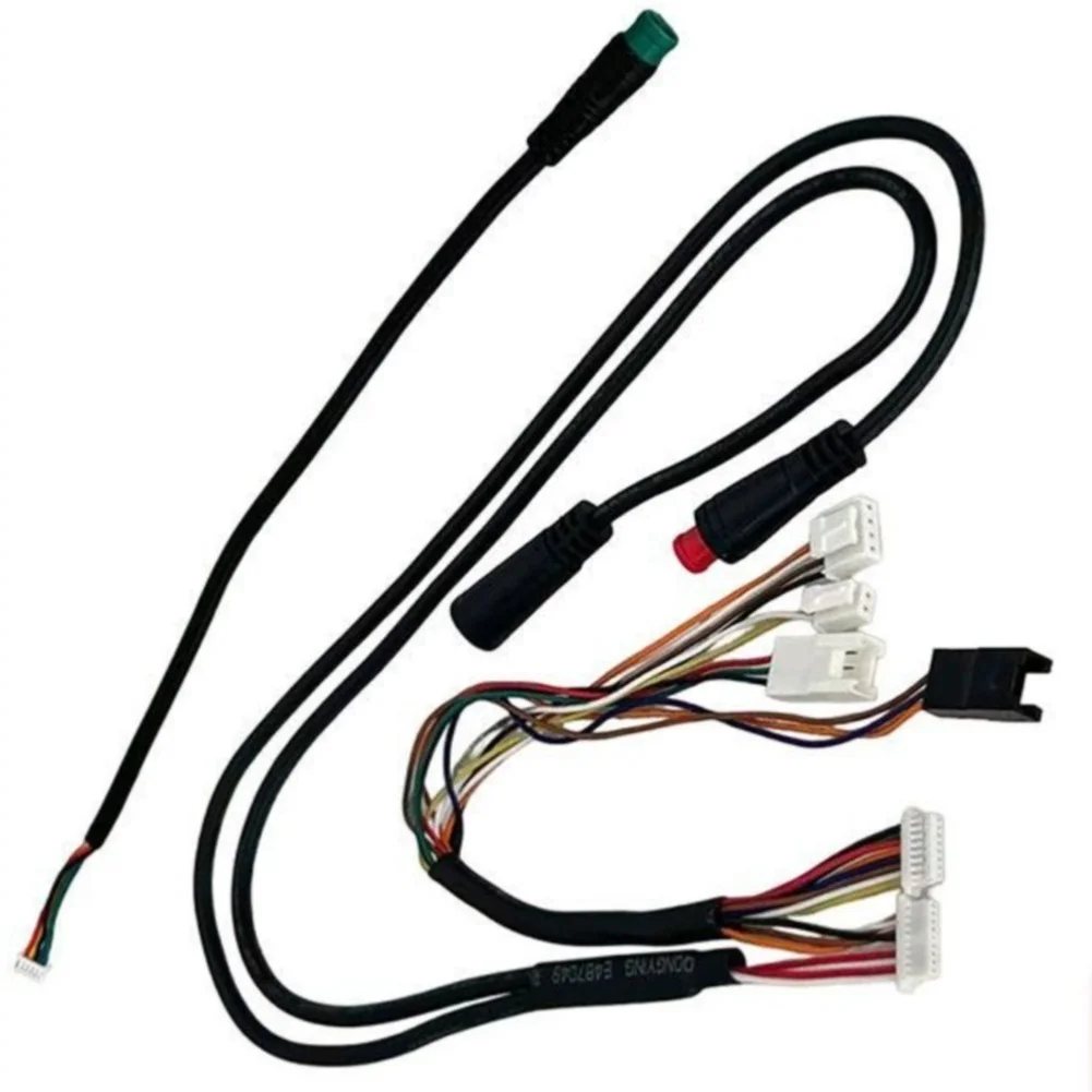 FOR Xiaomi For elite Scooter Dashboard Communication Cable ABS Black Cable for Seamless Compatibility and Easy Setup