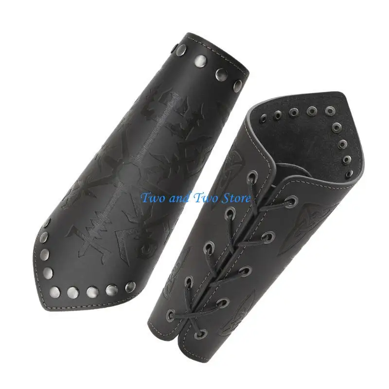 واقيات المعصم HX6F للحماية من العصور الوسطى مع برشام معدني مناسب للرياضيين العاملين في المكاتب والمتحمسين في الهواء الطلق #2