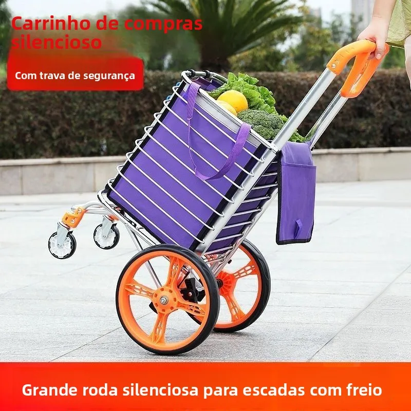 portable-lightweight-home-use-shopping-cart-vegetable-buying-small-pulling-handheld-elderly-friendly-convenient-stacking-design