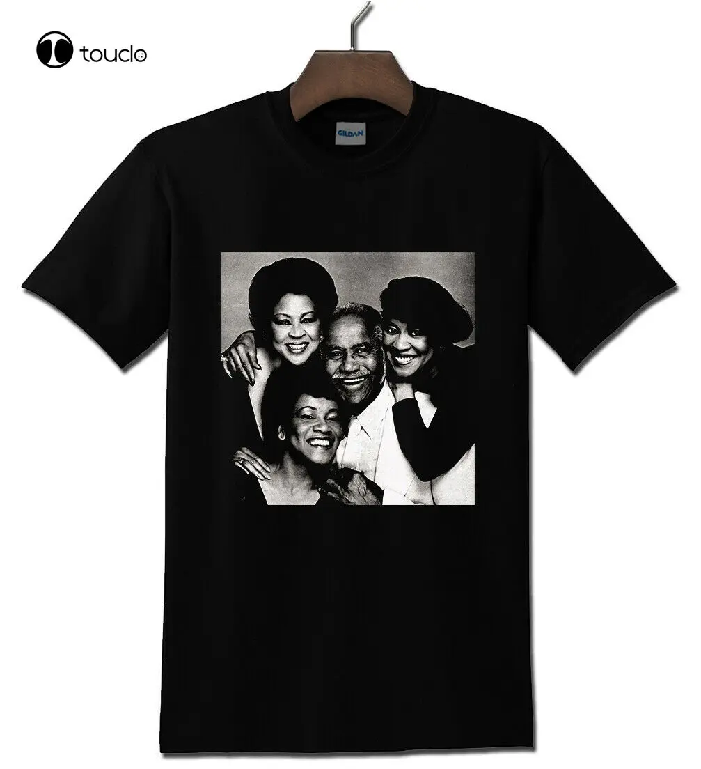 The Staple Singers American Gospel, Soul And R&B Black T-Shirt Tee Shirt Custom Aldult Teen Unisex Digital Printing