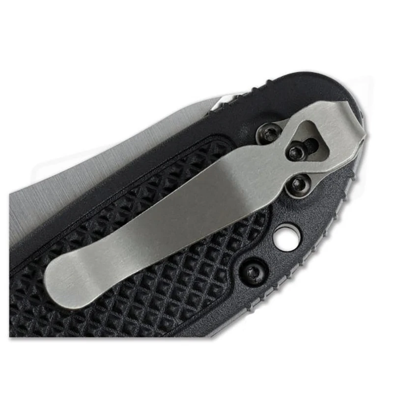 Imagem -03 - Personalizado Titânio Feito Faca Bolso Clip Cnc Bolso Clip para Benchmade Griptillian 551 Bugout 535 940 Mini-grip 595 595 595 595 Cqc Zt0640 0920