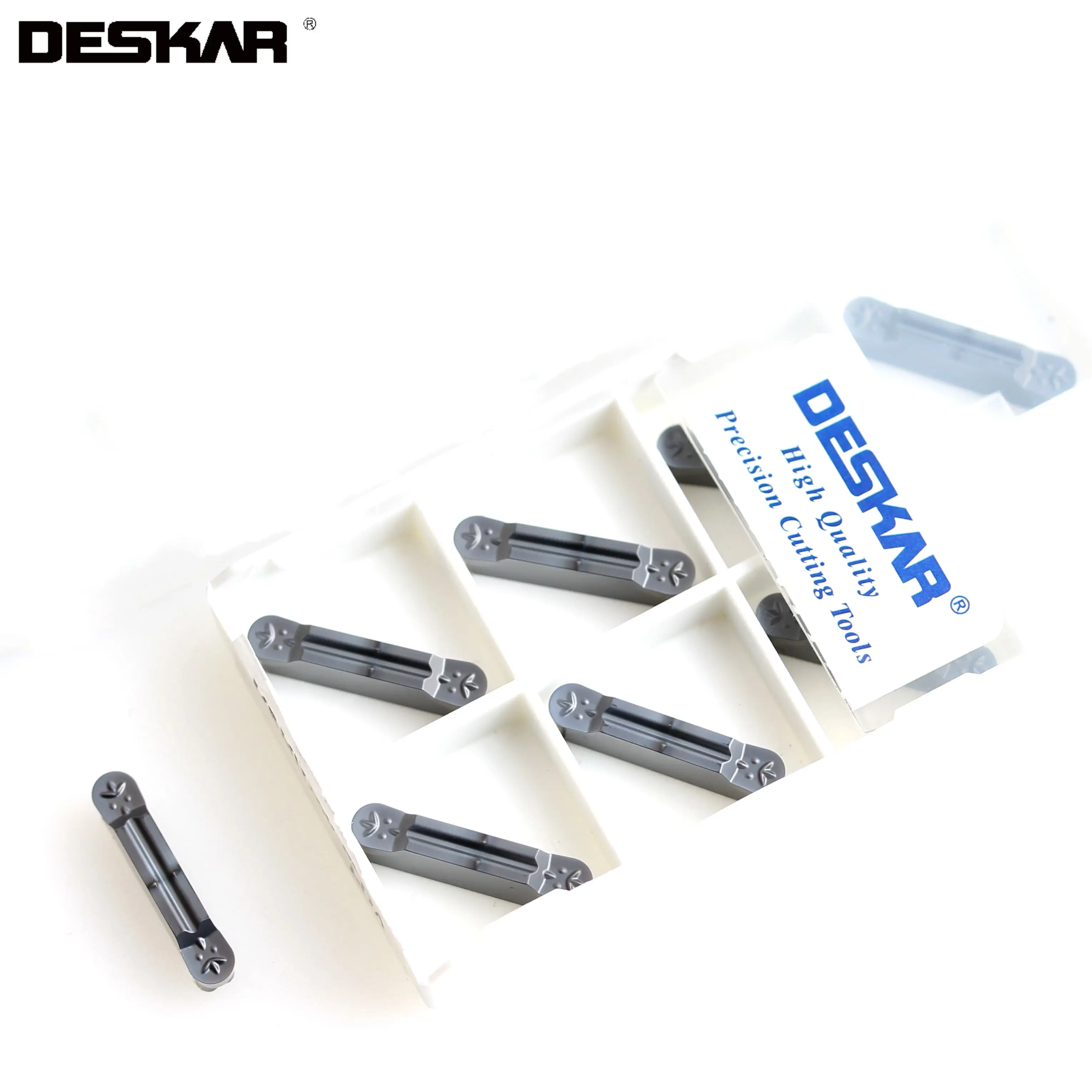 10PCS DESKAR MRMN200-M MRMN300-M MRMN400-M LDA Grooving Turning Tools CNC Lathe Cutter Carbide Inserts Slotting Blades For P.M.K