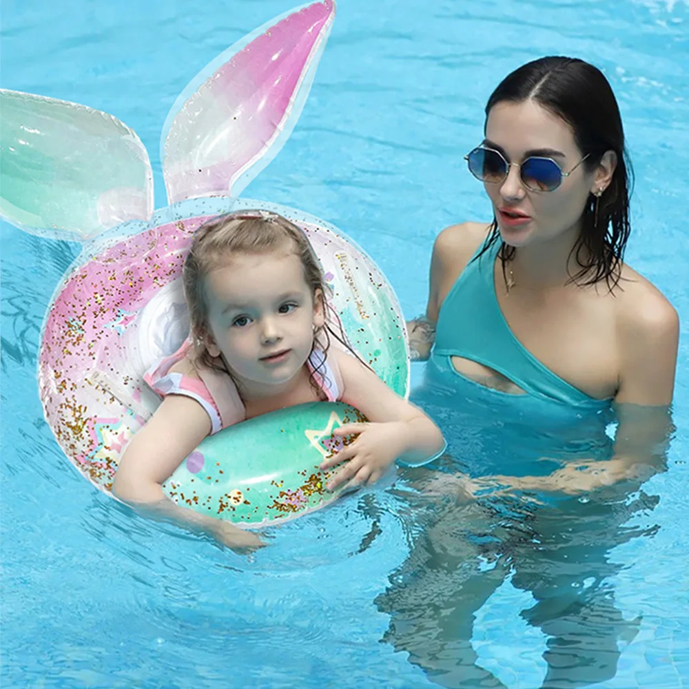 ROOXIN Baby Child Swim Ring Tube Nadmuchiwana zabawka Swimming Ring For Kid Adult Swim Circle Float Pool Water Play Equipment