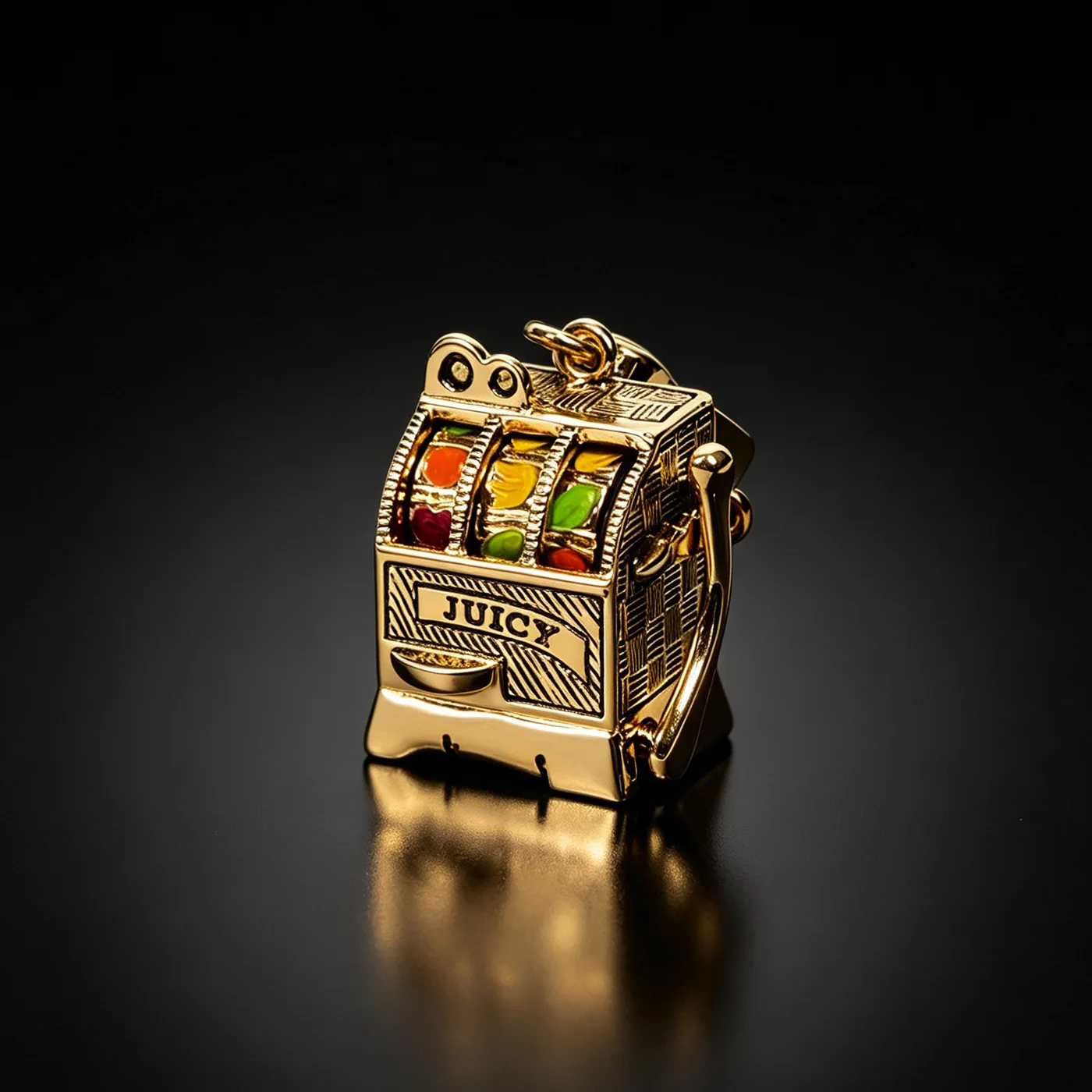 Bracelet Hand String Cross-Border Foreign Trade Retro Three-Dimensional Movable Slot Machine Pendant Fruit Machine Shake Music