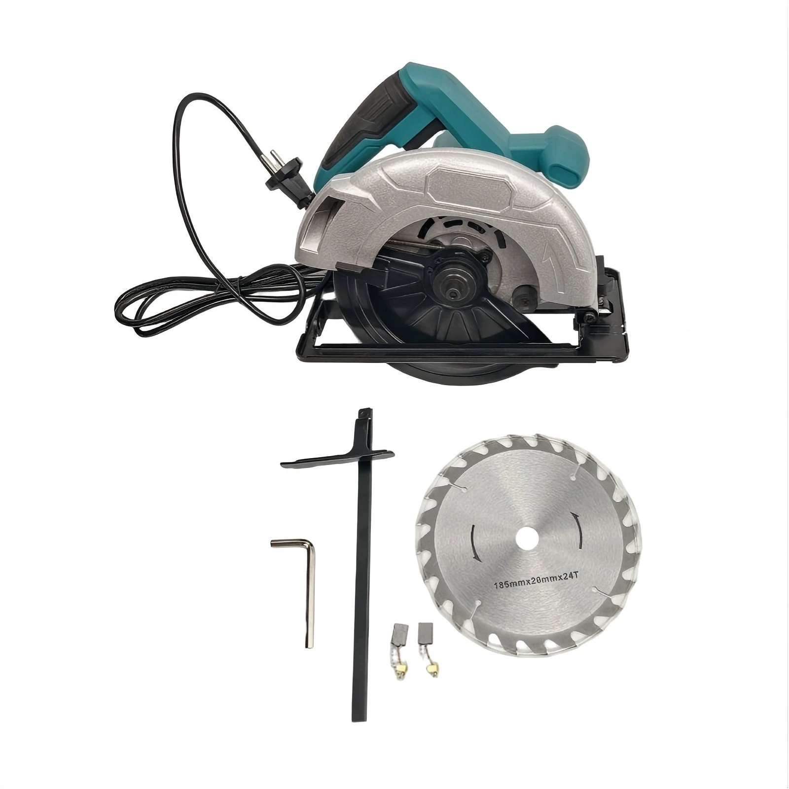 7-inch Electric Circular Saw with Laser Lightweight Lithium-Ion Handheld Saw for Woodworking & Home Improvement