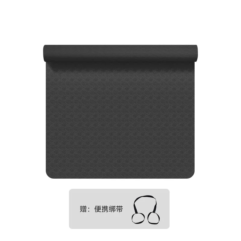 TPE Yoga Mat for Men 2M Extra Large Fitness Mat Thick Anti Slip Exercise Mat for Home Jump Rope esportes fitness view 5
