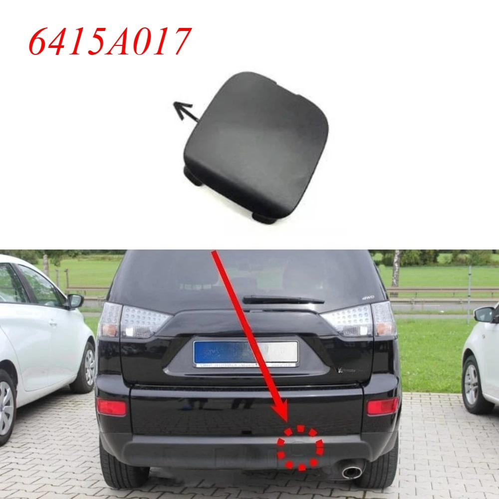 1 Piece Rear Bumper Cover for Outlander CW 2006-2012 Tow Hook Cover Cap Accessories 6415A017