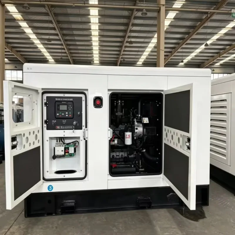 Customized Super Silent Diesel Generators Diesel Generator 25kva 30kva Hurricane Proof Generator Set Diesel Silent Alternator