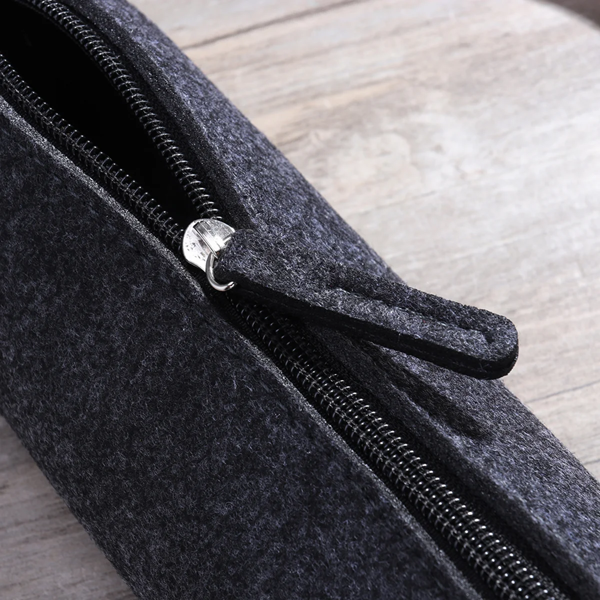 

3 Pcs Stationery Bag Set Pencil Case Pouch High Capacity Dark Grey Student