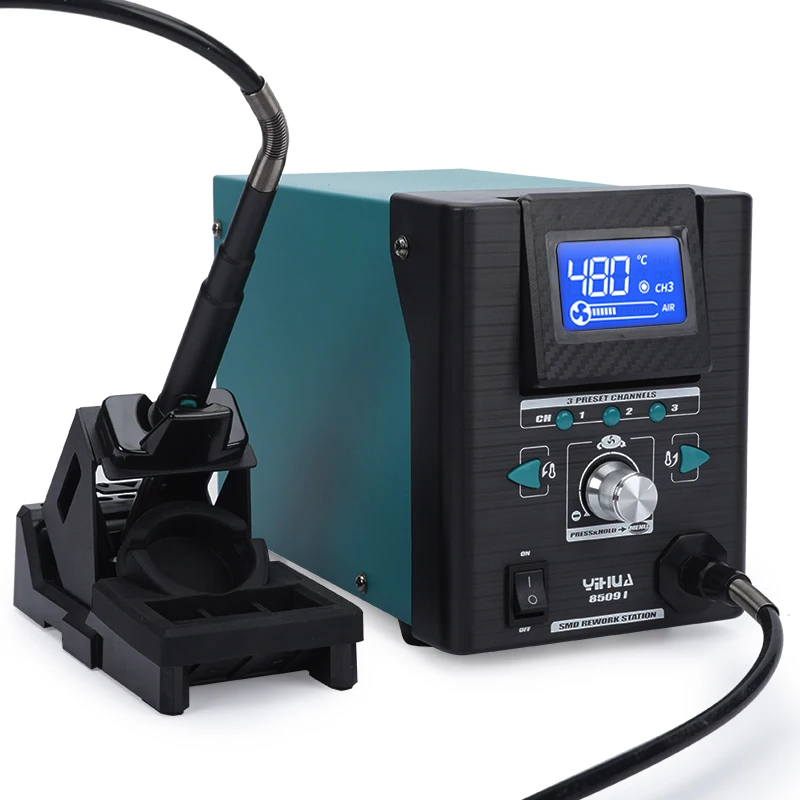 YIHUA 8509-I  Precision Hot Air Rework Station Hot Air Gun Digital Display BGA Rework Station