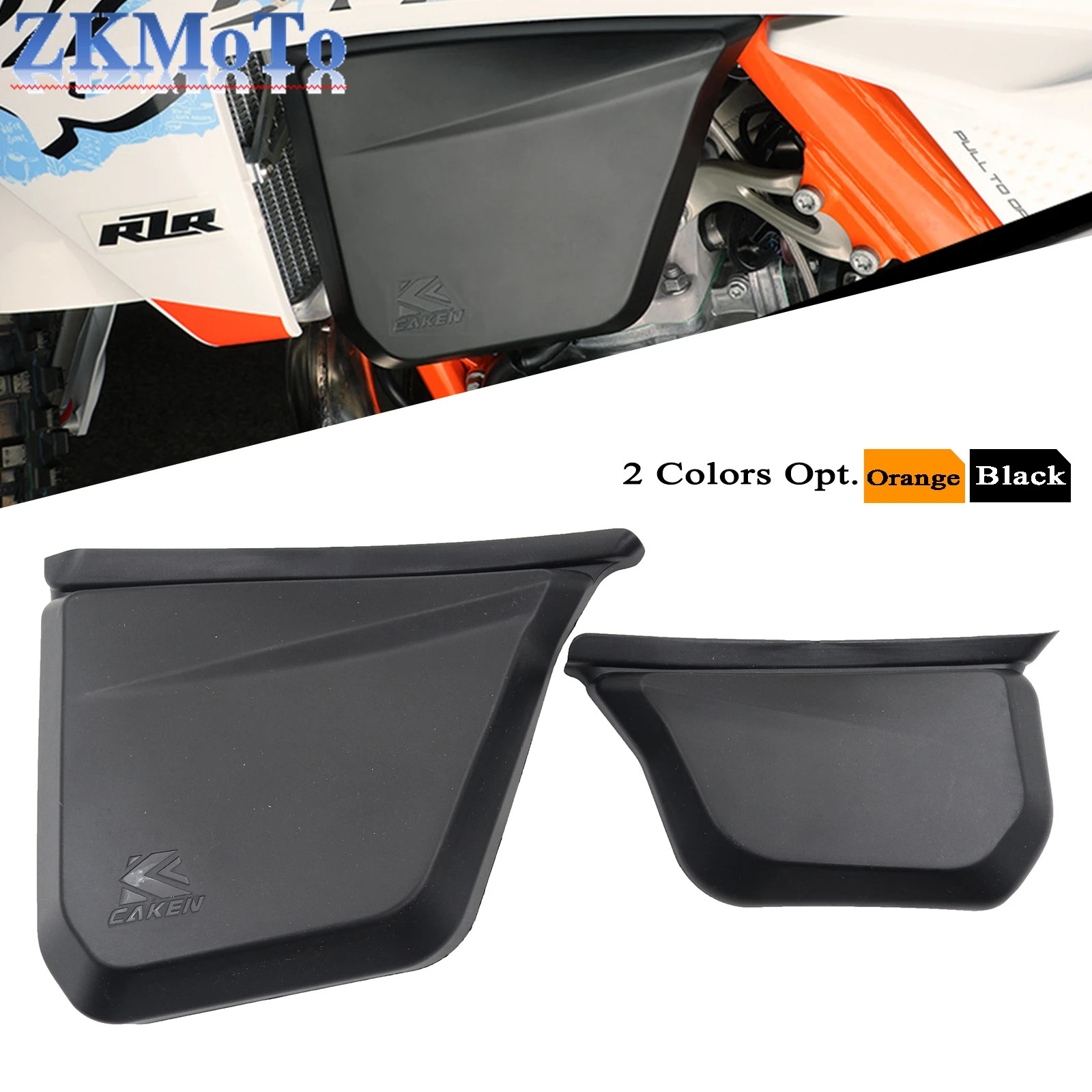 Motocross Left Right Fuel Tank Cover Guard Protector For KTM XC125 250 300 EXC150 EXC250 EXC300 EXC SIX DAYS HARDENDURO CKD 2024