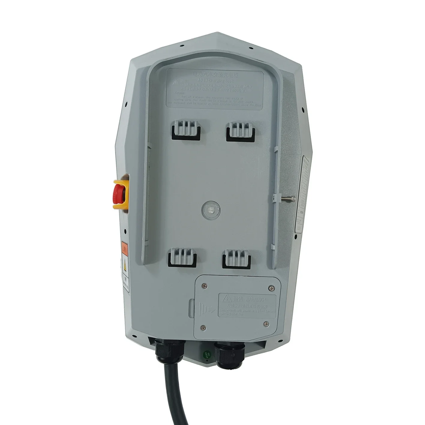 7KW/11KW/22KW 16A/32A Stazione di ricarica EV trifase GBT 380V Veicolo elettrico Ricarica OCPP RFID APP Wallbox con presa