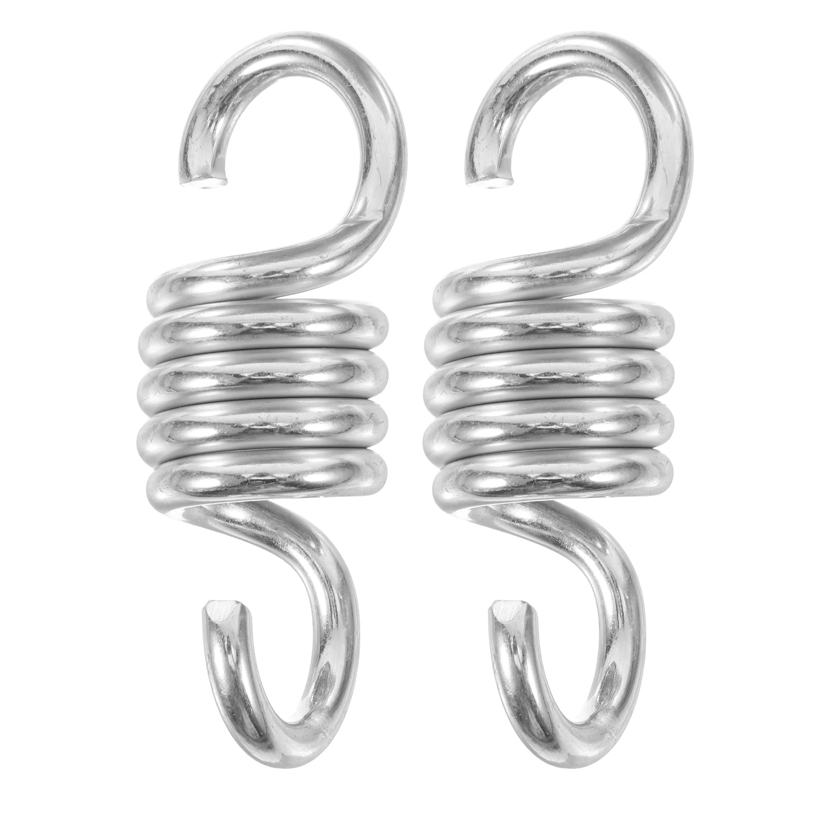 

2pcs Swing Spring Accessories for Hammock 5x4x95 Galvanized Heavy Duty Hanging Hardware Metal Spring Replacement Porch