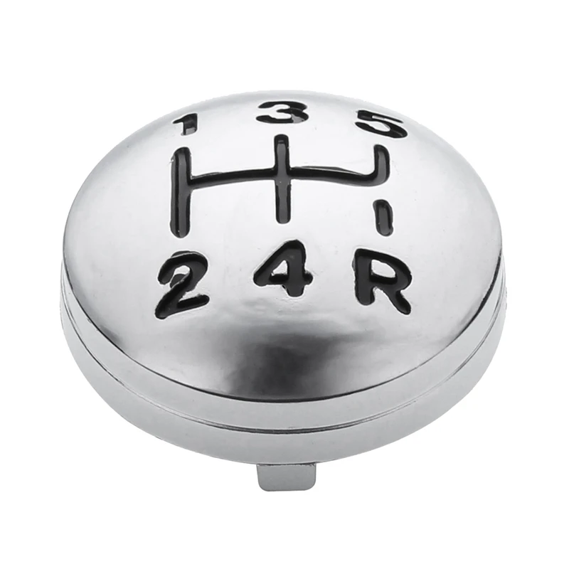 5 Speed Manual Car Gear Shift Knob Cap Cover For Peugeot 106 107 205 206 207 Citrorn Fiat Ducato