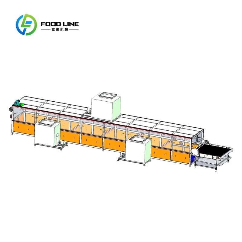 Instant Noodles Machine Automatic Making Vending Packing Sealing Cooking Drying Processing Line Customized