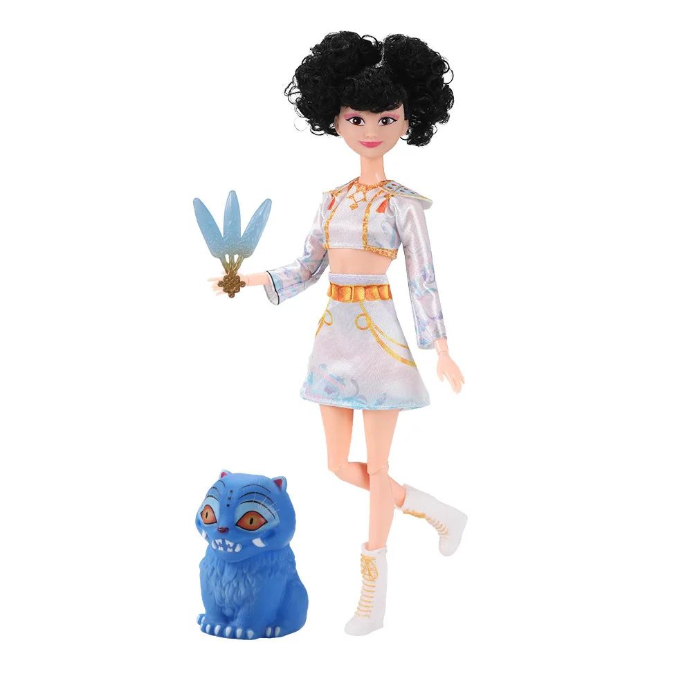 

You will receive 1 doll+3 sets of clothing+3 pairs of shoes+3 accessories, which can be used to change clothes for the doll on a