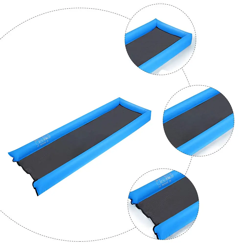 Lightweight Inflatable Swimming Bed Portable Floating Pad for Adults Easy to Carry and Store Perfect for Water Fun At Pool Or