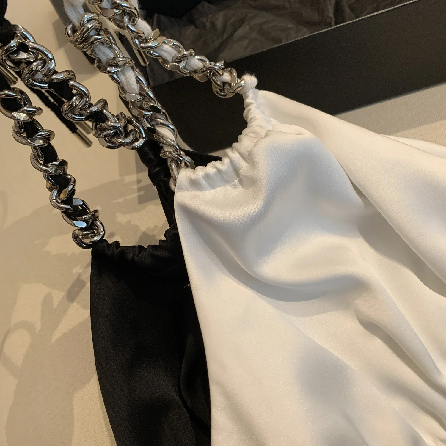baby girls tank top crop tops summer satin halter sling vest kids clothes teenage streetwear metal chain camisole 3 to 16 years