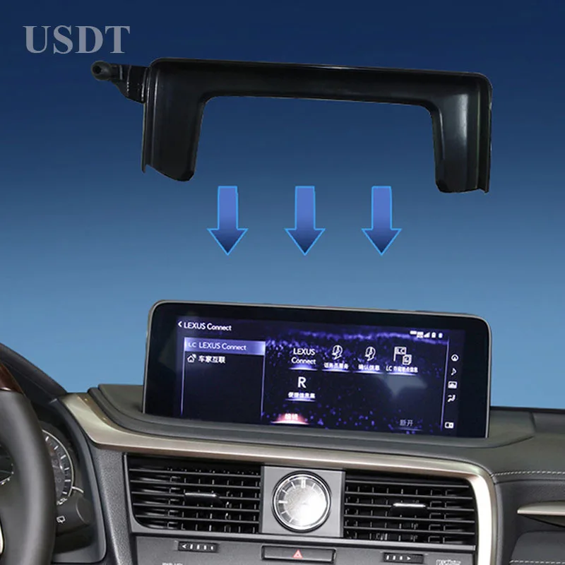 

For LEXUS RX 330 350 300 400H RX350 RX450 2020 2021 2022 Accessories Car Mobile Phone Holder GPS Navigation Bracket Special Base