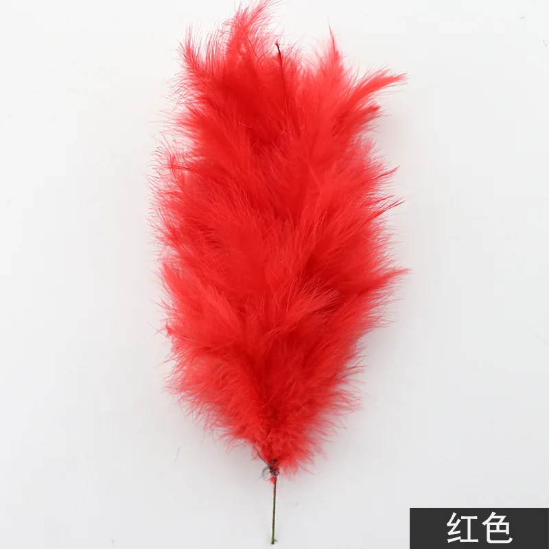 30cm Feather Brooch Stage Performance Costume Decoration Lapel Pins Corsage Stage Show Wedding Party Fashion Jewelry Accessories