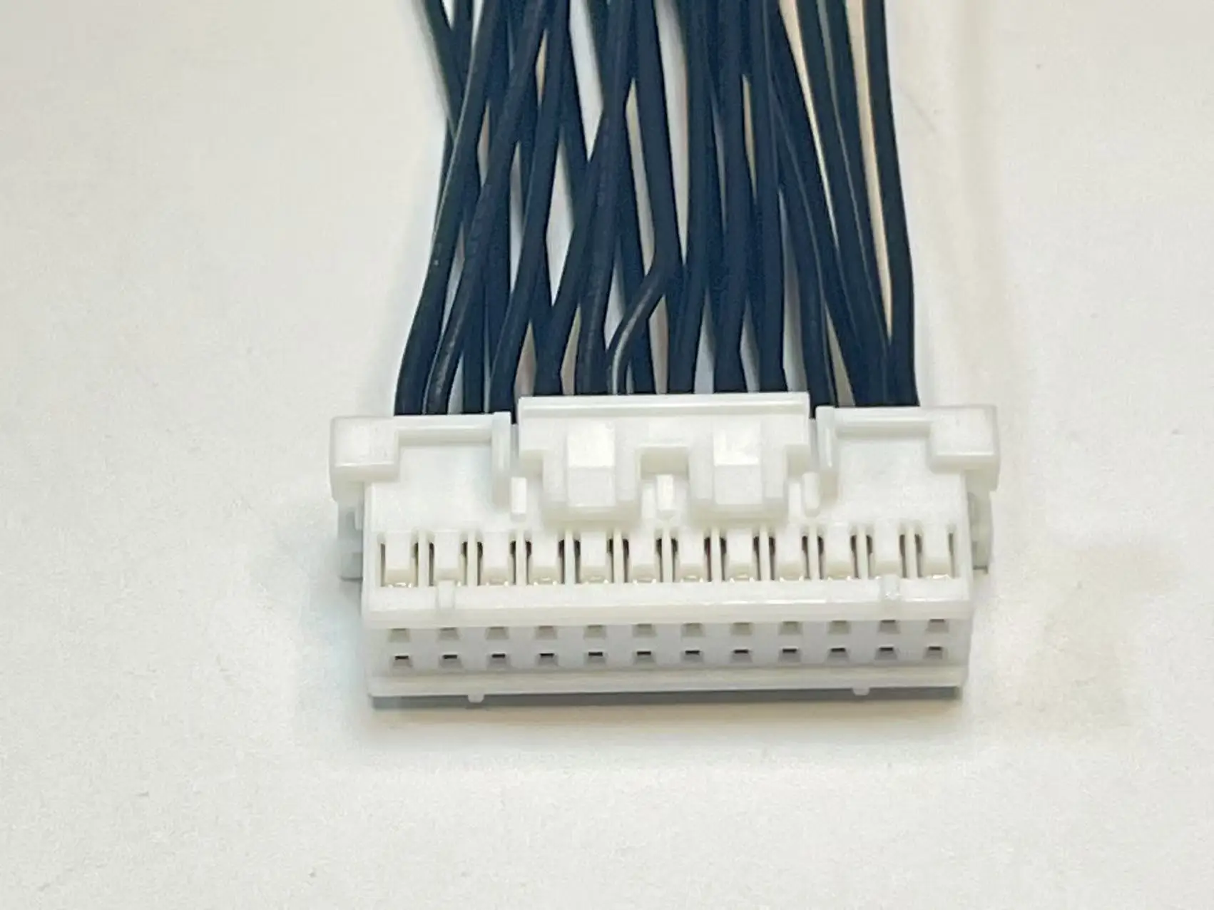 XADRP-24V  Wire harness, JST XAD Series, 2.50mm Pitch OTS Cable, Dual Rows, 24P, Off the Shelf, Quick Delivery