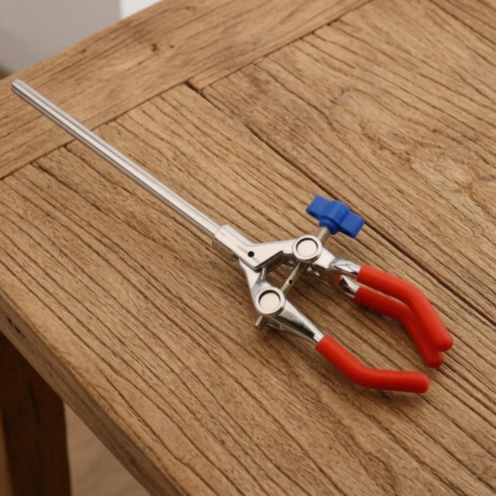 3-Jaw Science Clamp Adjustable 3-Prong Lab Clamp Zinc Alloy Hardware for Chemists, Teachers, Scientific Experimentation