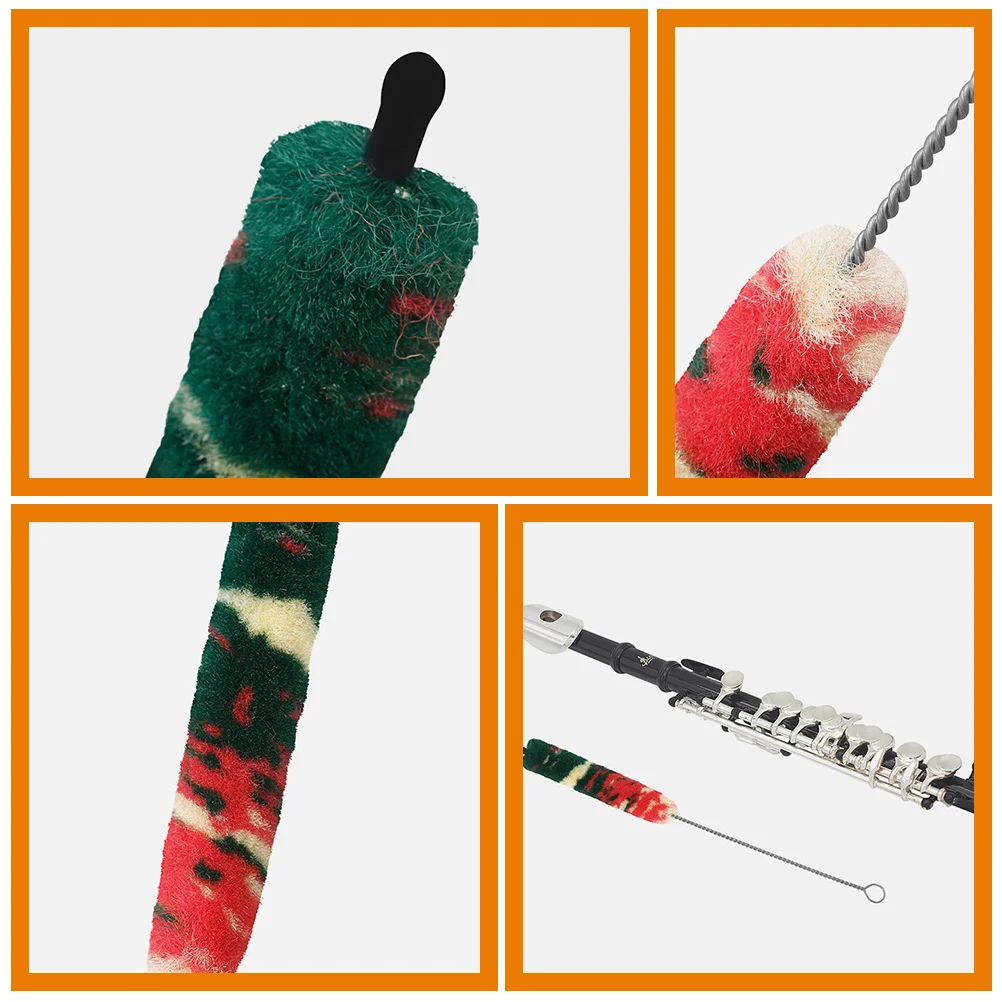 

Cleaning Brush Woodwind Music Instrument Flute Brushes Musical Dusting Colorful Multifunctional