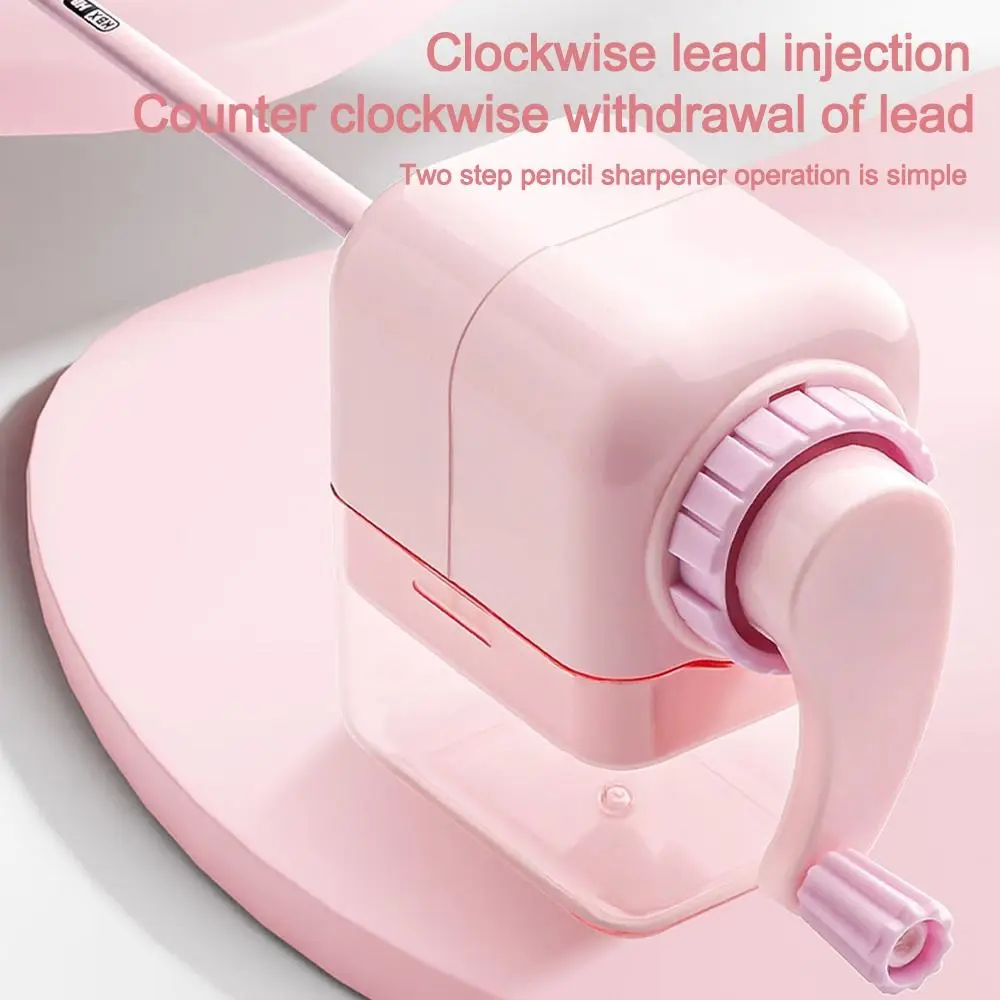 Hand-cranked Capibara Pencil Sharpener Anti Sticking Lead Student Stationery Pencil Sharpener School Office Supplies