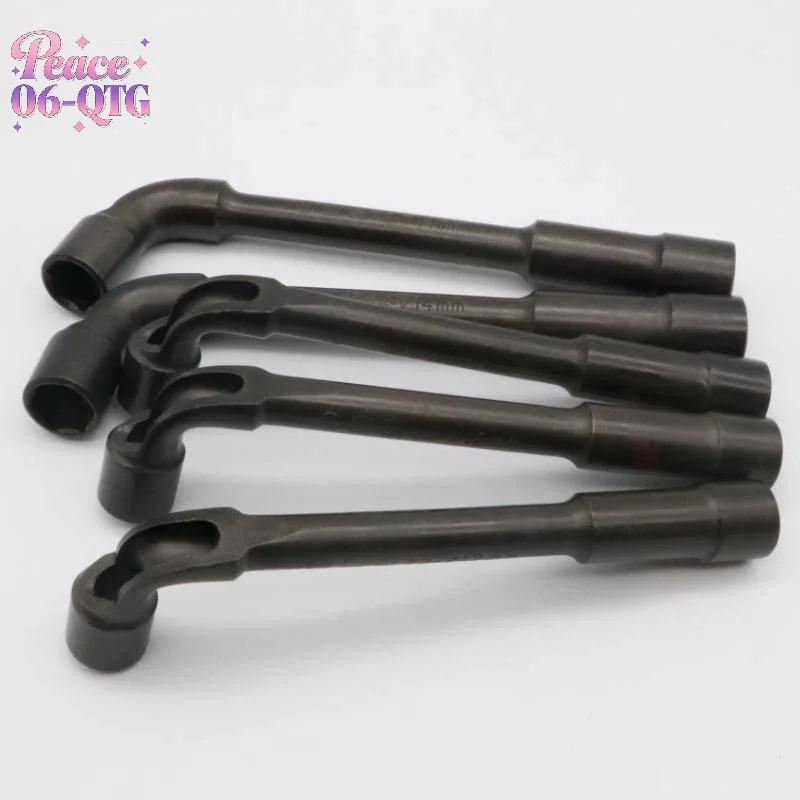 New Sale Durable L-shaped Hardware Tools 7-shaped Elbow Perforated Wrench Professional Convenient Manual Pipe Wrench
