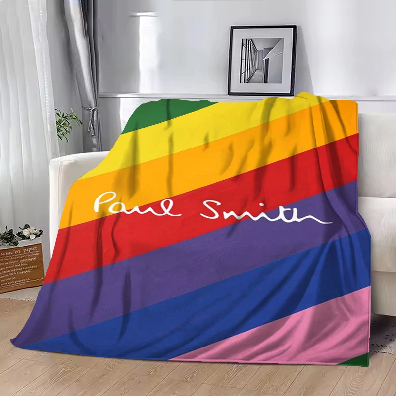 

S-Smith Fashion P-Paul Comfortable Warm Blanket Throw Blankets for Decorative Sofa Portable Downy Plead Cover Camping Chair Knee
