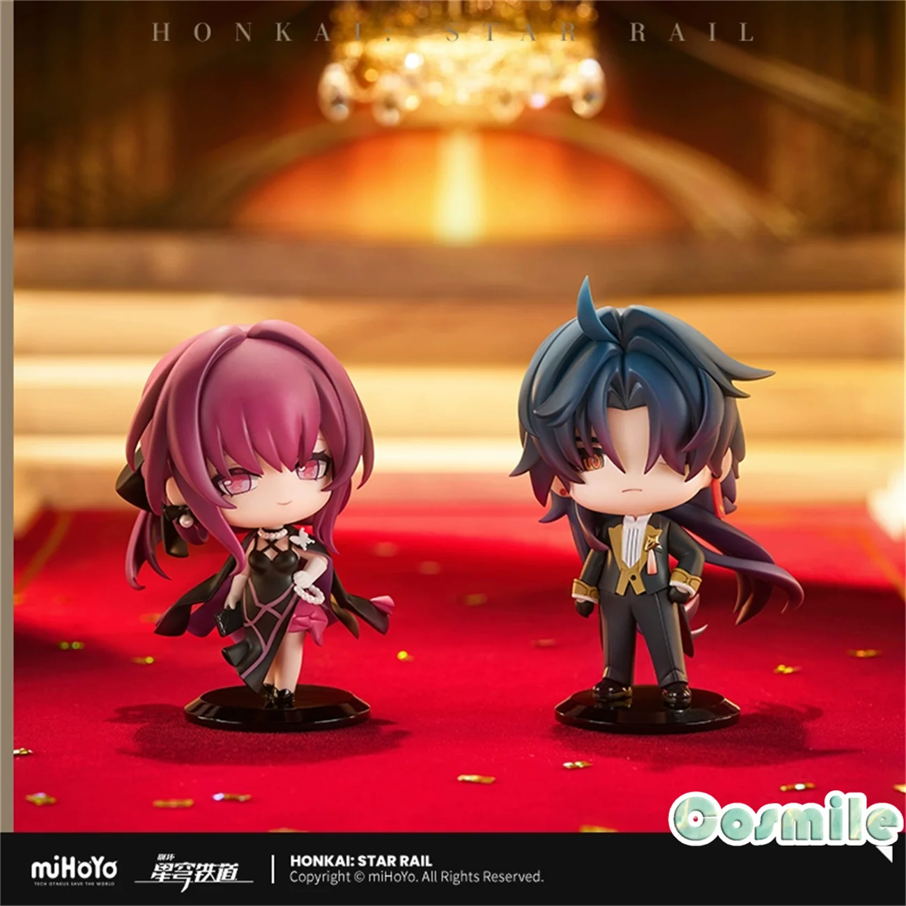 Official Original Honkai: Star Rail Kafka カフカ 카프카 Blade ジン Tea Party PVC Gasha Figure Figurine Doll Toy Model Jan