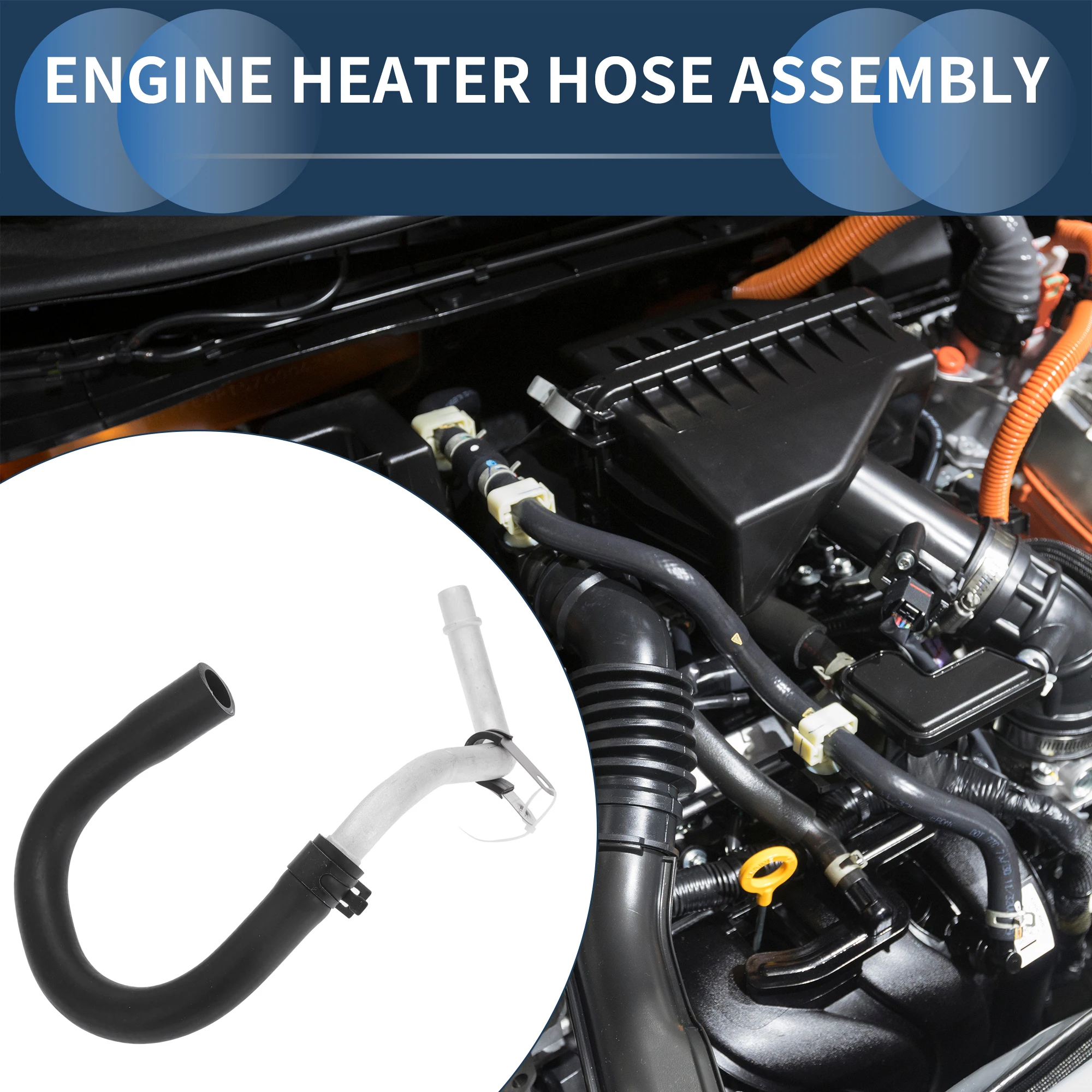 

UXCELL Car Engine Heater Hose Assembly No.15961522 for Chevrolet Blazer 5.7L 1992-1994