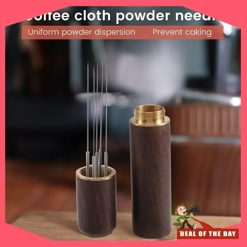 24-часовая доставка, темпер для кофе, иглы из нержавеющей стали, мешалка для порошка эспрессо, распределитель, выравниватель, инструменты WDT, аксессуары для перемешивания в кафе