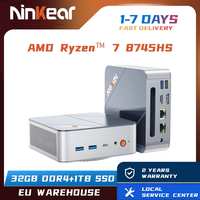 Ninkear M8 Mini PC AMD 8745HS up to 4.9GHz 32GB DDR5 1TB SSD 2.5G+WiFi 6 HDMI DP Multi-functional Interface Windows 11 Computer
