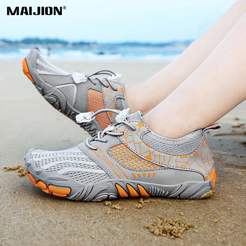 

Kids Non-slip Wading Sneakers Beach Pool Swimming Aqua Shoes Boys Girls Quick Dry Outdoor Seaside River Water Sports Shoes