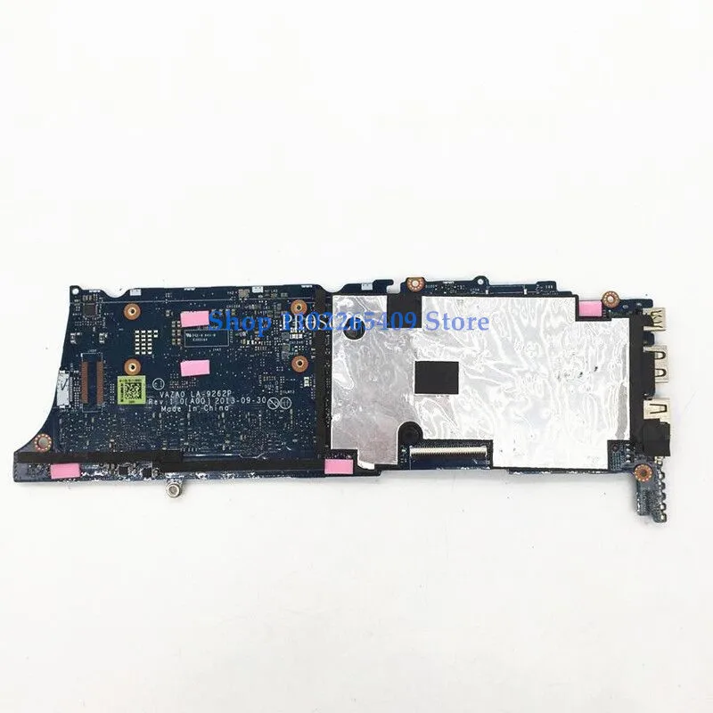 V4KMM 0V4KMM CN-0V4KMM Mainboard For DELL XPS 12 9Q33 Laptop Motherboard VAZA0 LA-9262P With SR1EF I5-4210U CPU 100% Full Tested