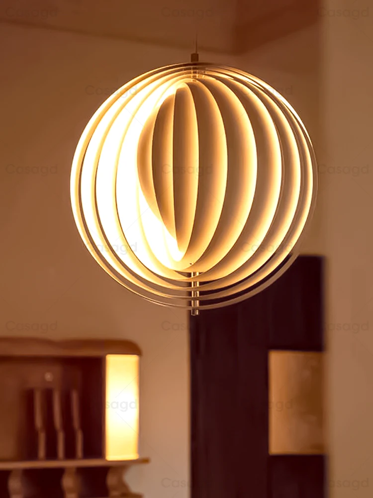 الدنماركية باوهاوس القمر بار الثريا مطعم دراسة غرفة نوم مصباح مصمم خمر