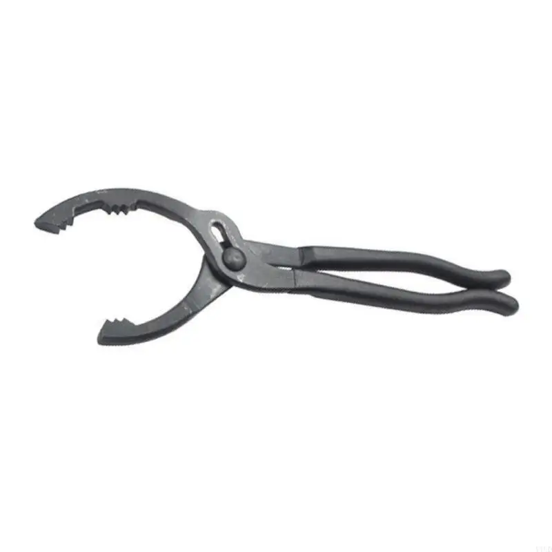 12inch Oil Filter Pliers Adjustable Small Oil Filter Wrench Oil Filter Removal Tool for Engine Filters Conduit Fittings