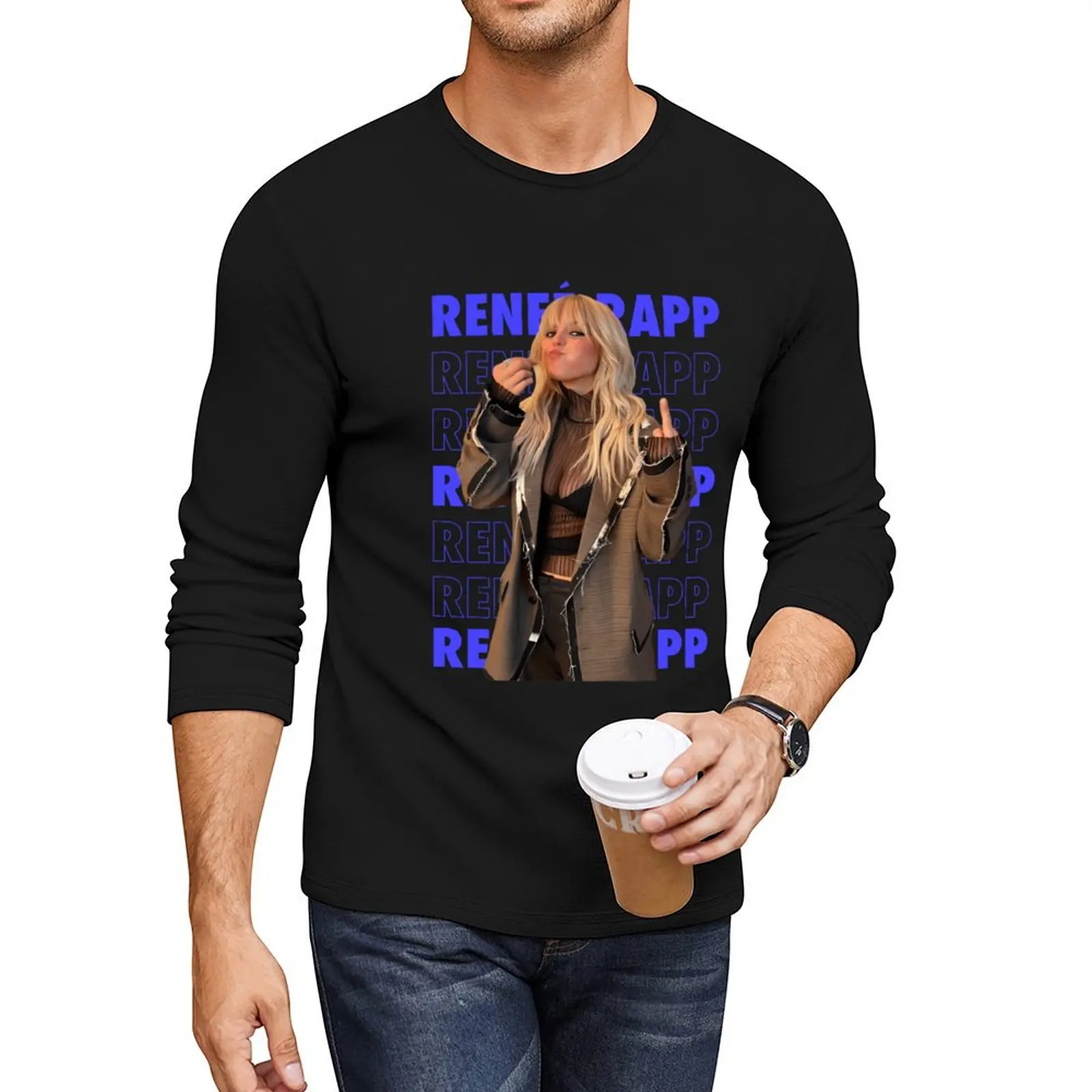 

Renee Rapp Long T-Shirt tees t shirts for men cotton