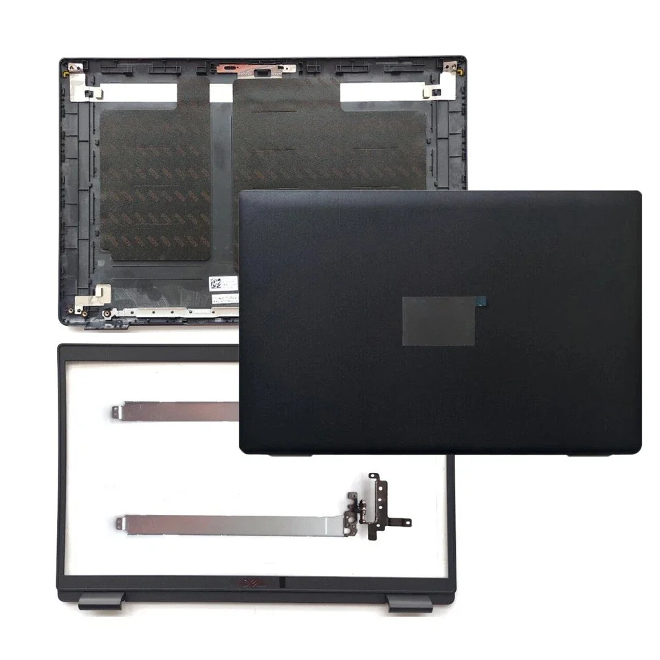 

Laptop LCD Back Cover Top Case Rear Lid+Bezel+Hinges For Dell Latitude 15 3520 E3520 017XCF 0WXN5F 04Y37V 17XCF WXN5F 4Y37V