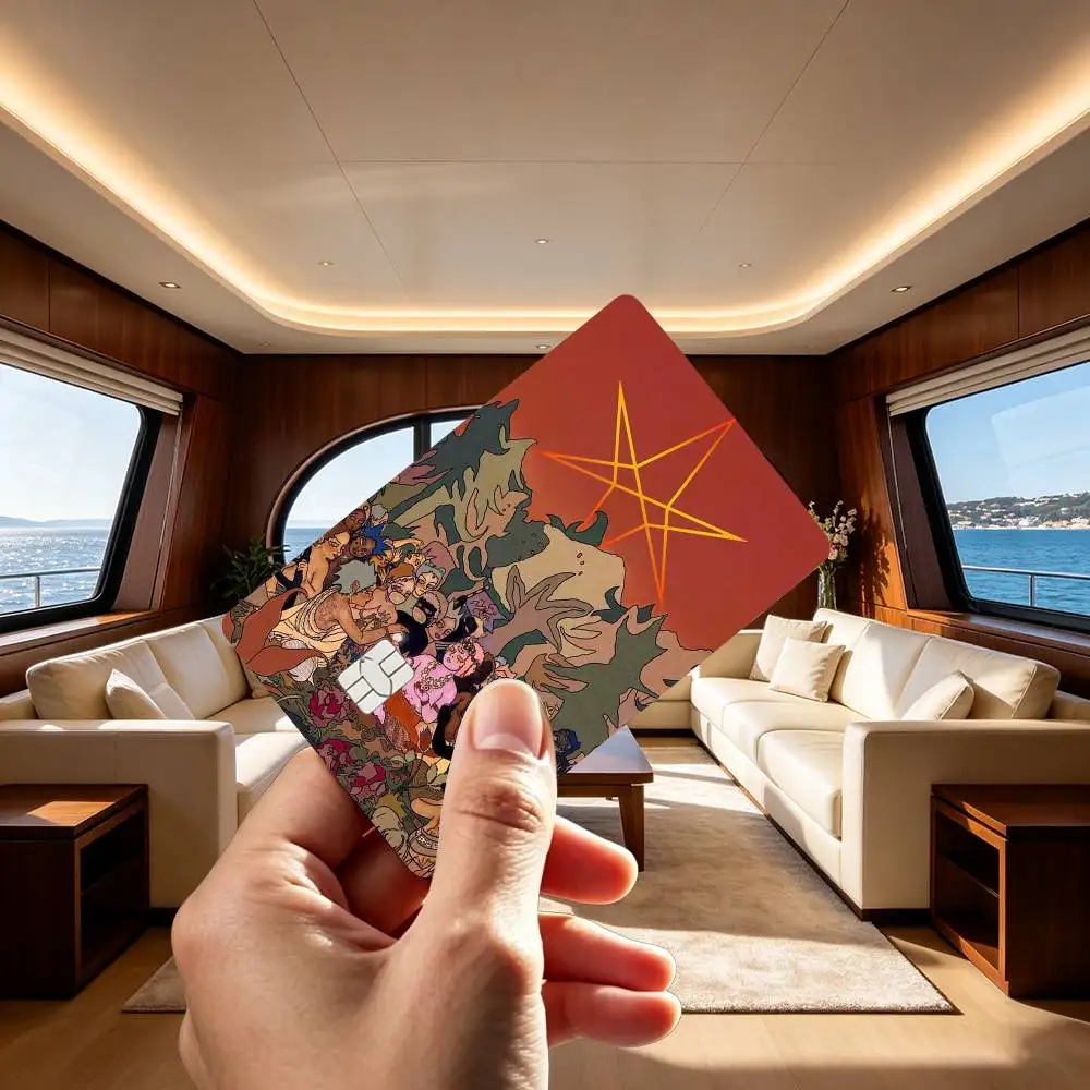 Bring Me The H-Horizon BMTH Credit Card HD Stickers Game Card Decal Small Chip Waterproof Sticker Gift