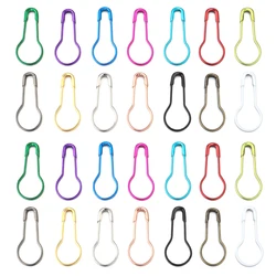 200Pcs Metal Pins Calabash Gourd Pear Shape Safety Metal Clips Knitting Stitch Marker Tag Hangtag Pins Fastener Craft DIY
