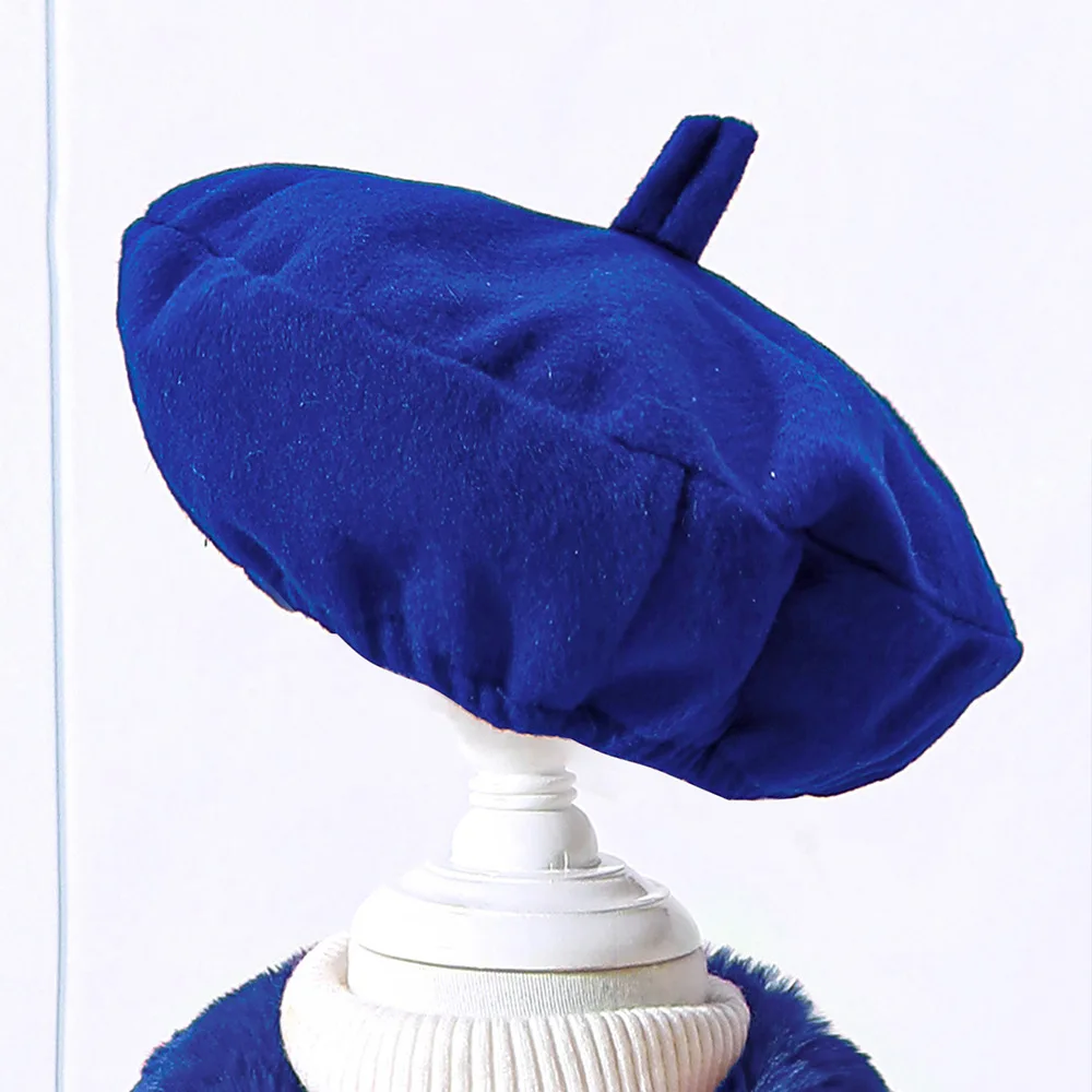 Mädchen-Herbst-Wintermantel, neue einfarbige Jacke für Mädchen mit Baskenmütze, warme, mittellange Oberbekleidung für Herbst und Winter. – Detail 13