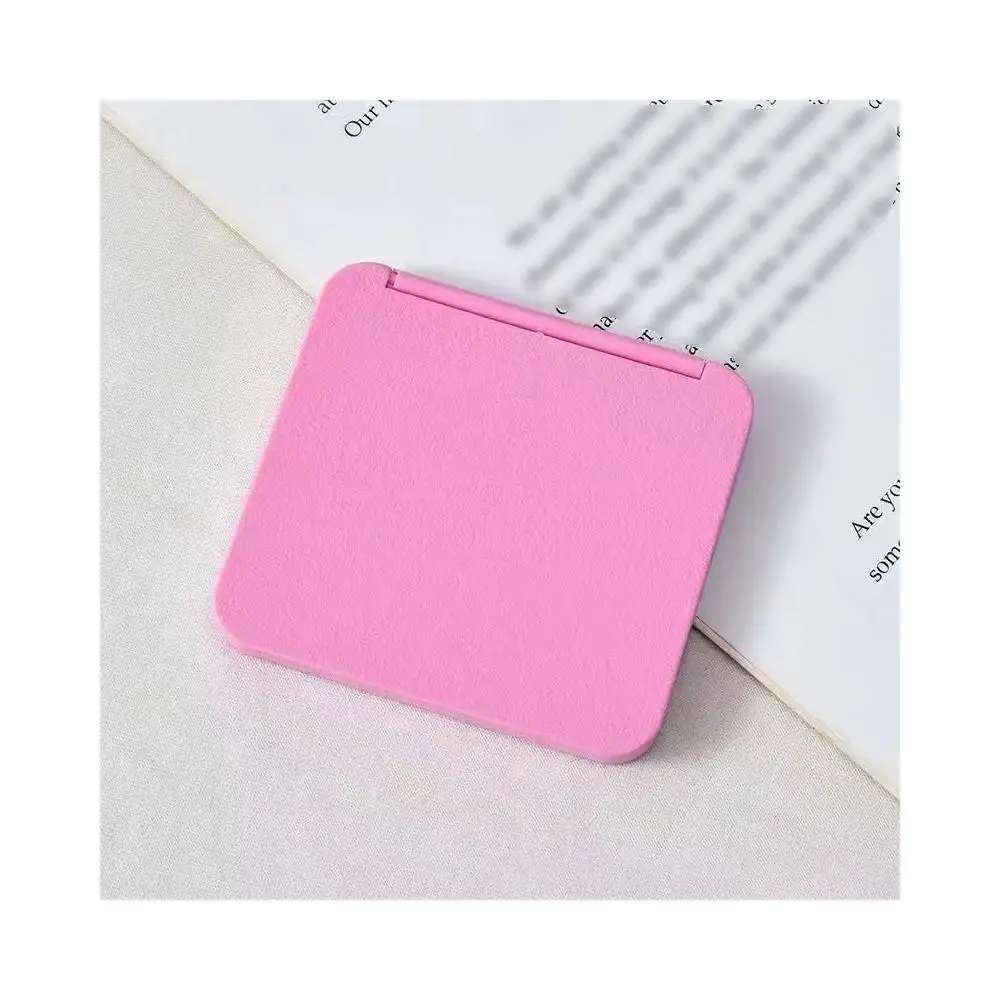 Mini Makeup Mirror Portable Cosmetic Mirror Folding Pocket Compact Mirrors Accessories Pocket Travel Mirror H2E5